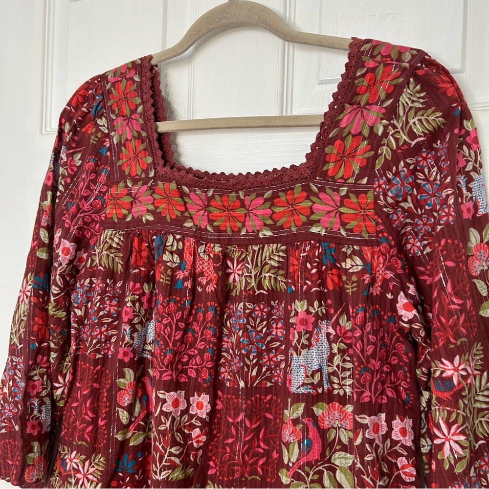 Printfresh Stained Glass Float On Midi Dress - image 5